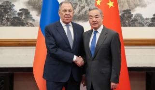 چین اور روس کے وزرائے خارجہ کی بیجنگ میں ملاقات 
