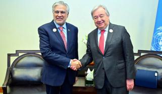 انتونیو گوترس کا اسحاق ڈار کو فون، ایران امریکا مذاکرات پر پاکستان کے کردار کی تعریف