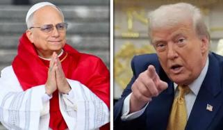 ٹرمپ کا پوپ لیو کو سخت پیغام، ایران کو جوہری ہتھیار سے روکنے پر زور