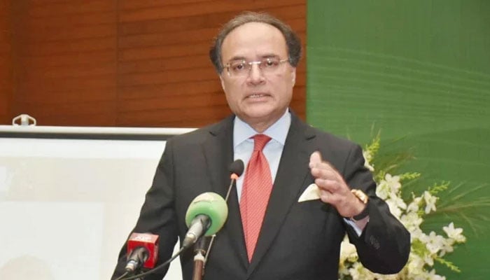 وفاقی وزیرِ خزانہ محمد اورنگزیب---فائل فوٹو