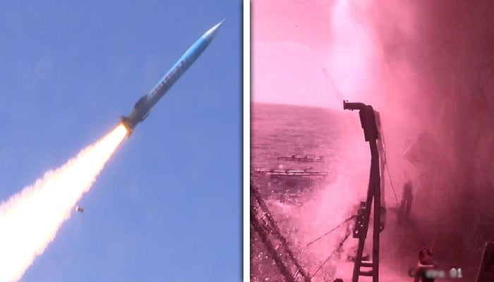 پاک بحریہ کا مقامی ساختہ اینٹی شپ میزائل کا کامیاب تجربہ