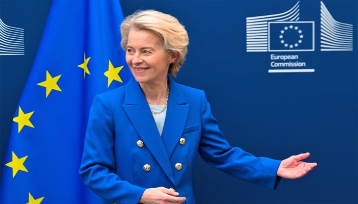 یورپی کمیشن کی صدر ارسلا وان ڈیر لیین(فائل فوٹو)۔