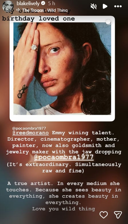 Blake Lively pays tribute to a man built of integrity after refusing Ryan Reynolds’ plea