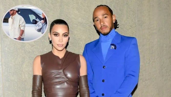 Kim Kardashian strolls through LA with Lewis Hamilton after Coachella date