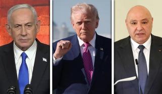 اسرائیل و لبنان کے رہنما 34 برس بعد آج بات چیت کریں گے: ٹرمپ