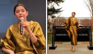 ہارورڈ یونیورسٹی میں تقریر کر کے کیسا لگا؟ ماہرہ خان نے بتا دیا