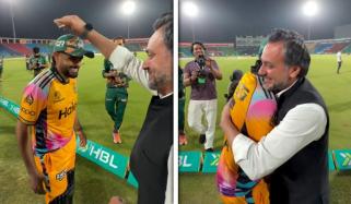 پی ایس ایل کے سی ای او نے بابر اعظم کی نظر اتار دی