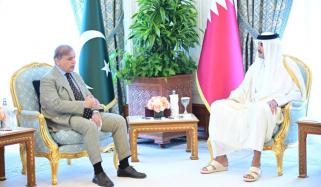 وزیراعظم اور امیر قطر کی ملاقات، کشیدگی میں کمی اور مذاکرات کی اہمیت پر زور