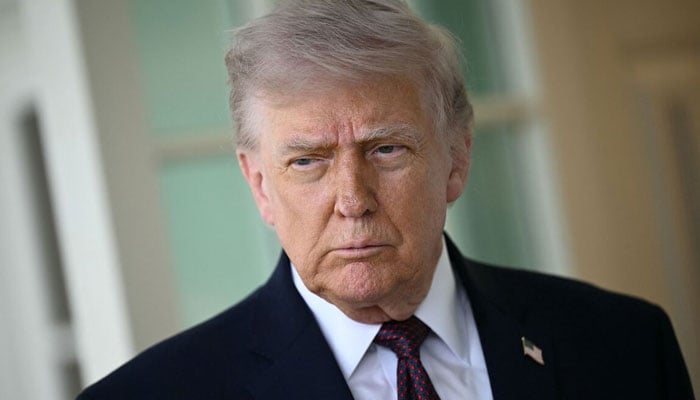 امریکی صدر ڈونلڈ ٹرمپ — فائل فوٹو