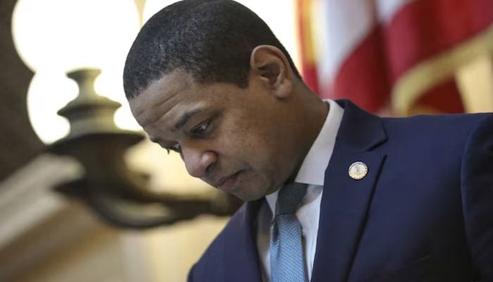 امریکی ریاست ورجینیا کے سابق گورنر جسٹن فیئر فیکس—فوٹو بشکریہ بین الاقوامی میڈیا