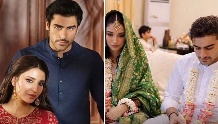 Khushhal Khan, Ramsha Khan confirm marriage in official announcement, release photos