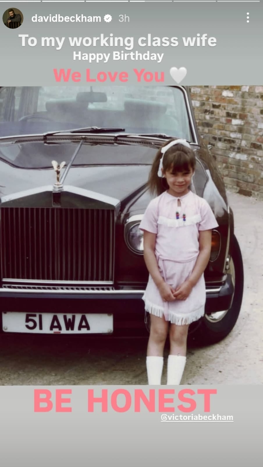 David Beckham teases Victoria Beckham with working class remark in sweet birthday tribute