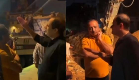 کراچی: میئر مرتضیٰ وہاب کا رات گئے شہر کے مختلف علاقوں کا دورہ