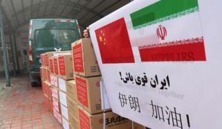 چین کی ایران کو 58 ٹن ہنگامی طبی امداد کی فراہمی