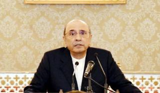 صدرِ مملکت آصف زرداری کا لبنان میں حالیہ جنگ بندی کا خیر مقدم