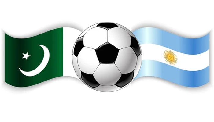 پاکستان اور ارجنٹائن کی فٹبال ٹیموں کے درمیان فرینڈلی فٹبال میچ کا امکان