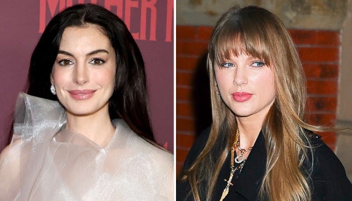 Anne Hathaway reveals sweet note Taylor Swift secretly gave her at Eras Tour