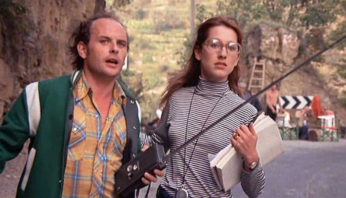 Nathalie Baye in Day for Night (1973)