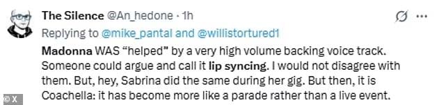 Madonna sparks lip-sync debate during surprise Coachella set with Sabrina Carpenter