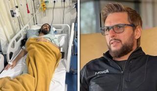 شاپور زدران کی حالت کے بارے میں سن کر بہت افسوس ہوا، مدد کیلئے ہمیشہ موجود ہوں: شاہد آفریدی