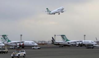 ایرانی فضائی حدود اور 6 ایئر پورٹس جزوی طور پر پھر فعال 