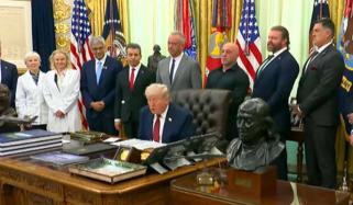 ایران امریکا کو بلیک میل نہیں کرسکتا: ڈونلڈ ٹرمپ