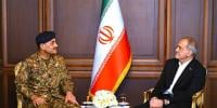 فیلڈ مارشل سید عاصم منیر کی ایرانی صدر، اسپیکر، وزیرِ خارجہ سے ملاقاتیں