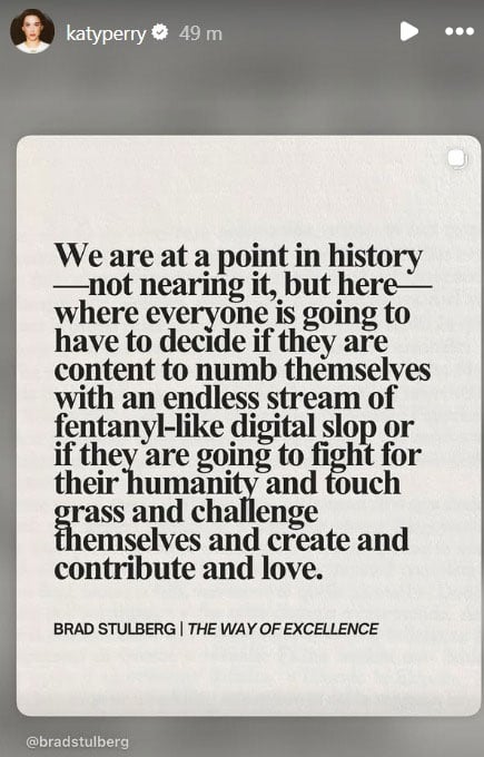 Katy Perry shares strong message as Justin Trudeau makes big move amid assault claims