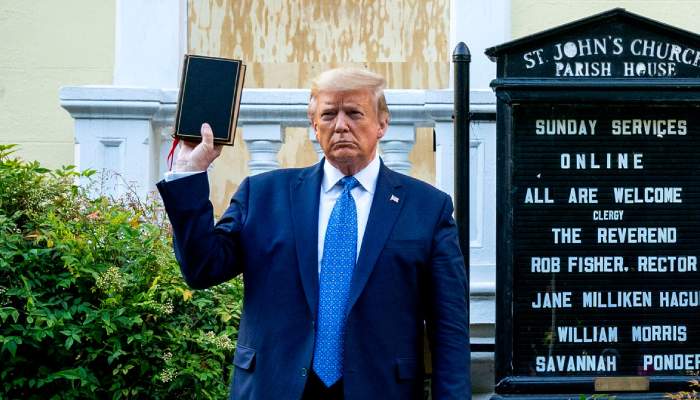 Trump to read Bible verse after backlash over pope feud, AI Jesus image