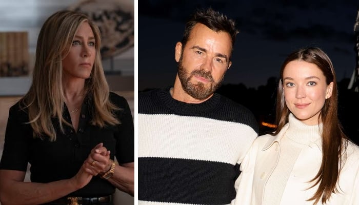 Jennifer Aniston reacts to ex Justin Theroux welcoming first baby with wife Nicole