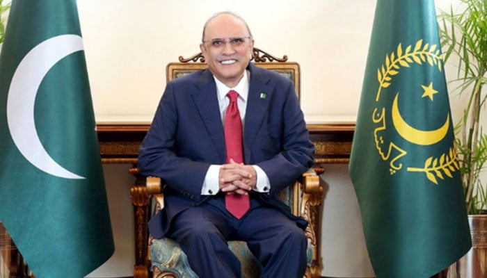 صدرِ مملکت آصف علی زرداری---فائل فوٹو