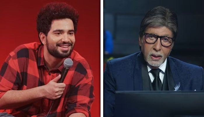 امیتابھ بچن (دائیں)، سمی رائنا (بائیں) - کولاج فوٹو: فائل