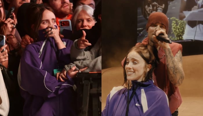 Billie Eilish shares real emotions after Justin Bieber Coachella surprise moment