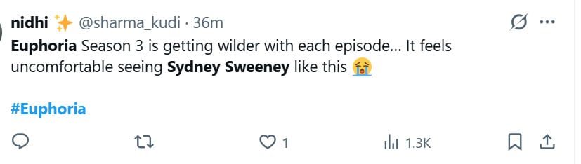 ‘Euphoria’ latest episode sparks another scandal for Sydney Sweeney