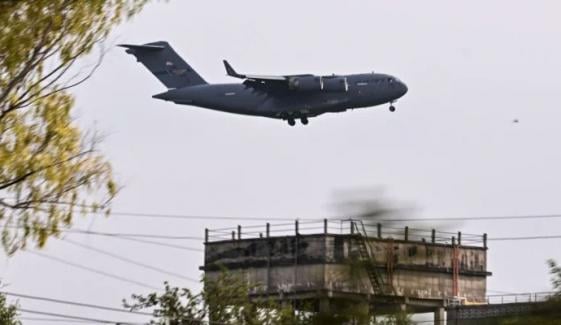 3 امریکی فوجی طیاروں کی اسلام آباد آمد، سیکیورٹی سخت