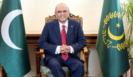 صدرِ مملکت آصف زرداری 25 تا 30 اپریل چین کا اہم دورہ کریں گے