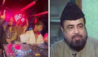 مفتی عبدالقوی ڈانس پارٹی میں نظر آ گئے، سوشل میڈیا پر ہنگامہ