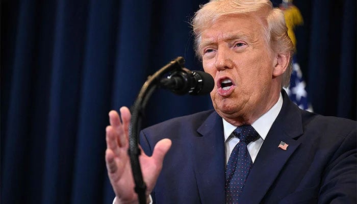 امریکی صدر ٹرمپ----فائل فوٹو