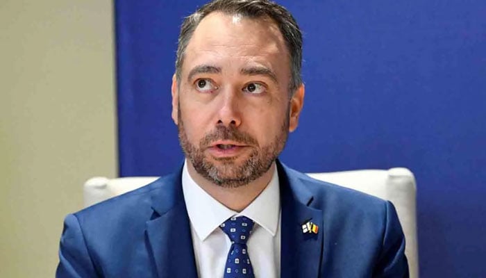 وزیرِ خارجہ بیلجیئم میکسم پریوٹ---فائل فوٹو