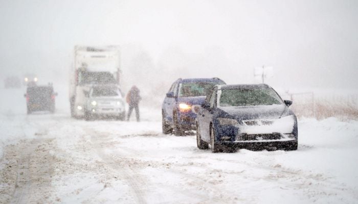 The spring weather is creating treacherous travel conditions on major highways