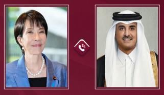 امیر قطر اور جاپانی وزیراعظم میں ٹیلیفونک رابطہ، ہرمز کھولنے کے لیے جامع معاہدے کی اہمیت پر زور 