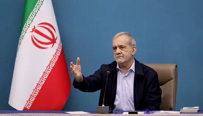 ایرانی صدر مسعود پزشکیان---فائل فوٹو