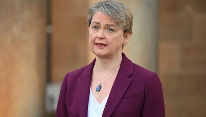 برطانوی وزیرِ خارجہ ایویٹ کوپر---فائل فوٹو