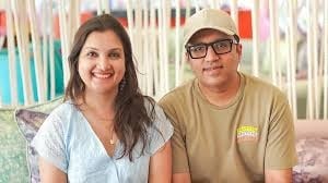 Ashneer Grover and Madhuri Jain Grover