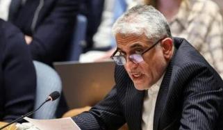 امریکی ناکہ بندی ختم ہونے کے اشارے ملے ہیں، ایرانی مندوب امیر سعید