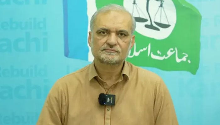 امیر جماعت اسلامی حافظ نعیم الرحمٰن — فائل فوٹو