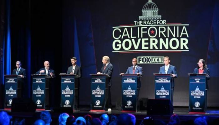 California Governor Race Polls: Hilton and Bianco lead as candidates clash in fiery debate