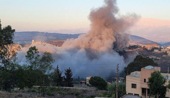 اسرائیل کا جنوبی لبنان پر فضائی حملہ، بچے سمیت تین افراد جاں بحق