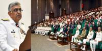 جدید دفاعی ٹیکنالوجیز کے فروغ کیلئے دفاعی صنعت، صارفین اور تعلیمی اداروں میں تعاون ضروری ہے، نیول چیف