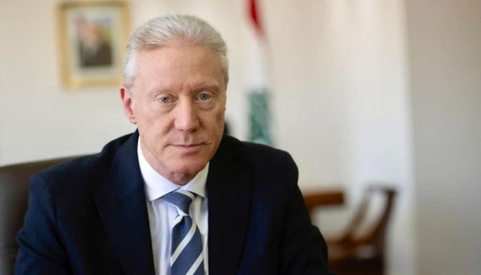 لبنان کے وزیرِ خارجہ یوسف راجی—فائل فوٹو